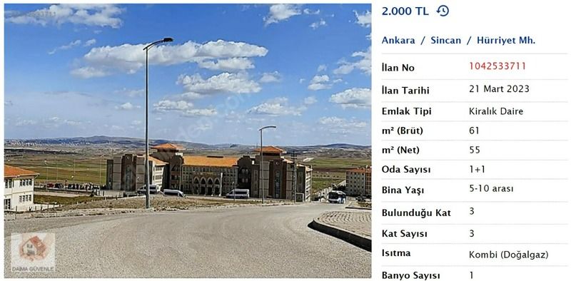 Ankara’nın Bu Semtlerinde Evler Çok Ucuz…Herkese Bu Bölgelerden Ev Tutuyor? Ankara’da en ucuz kiralık evler hangi semtte? 7