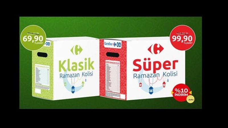 CarrefourSA  Ramazan kolisi fiyatları 2026! CarrefourSA Ramazan paketi ne kadar? 2026 CarrefourSA Ramazan Paketinde Neler Var? 4