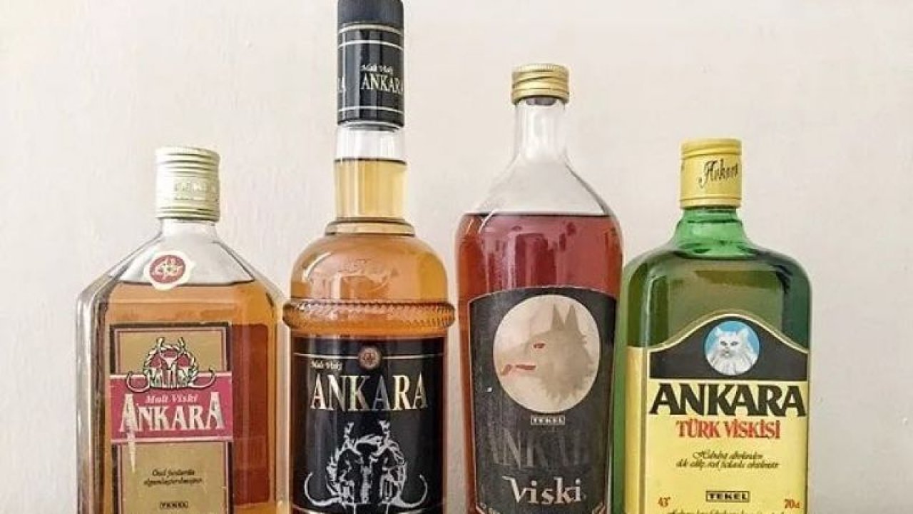Ankara Viskisi: Türkiye'nin İlk ve Son Viskisi Olarak Tarihe Geçti! Ortaya Çıkanlar Şok Etti! Ankara Kedisi, Bozkurt, Hitit Güneşi… Tam Tamına 50 Yıl!