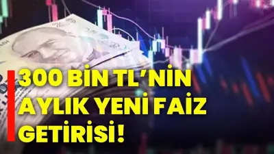 300 Bin TL'yi Bankaya Yatıran Bir Ayda Ne Kazanıyor? İşte 32 Günlük Faiz Hesabı