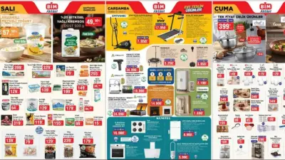 Alışveriş Severler BİM'e Koşuyor! 13-18 Ekim Kataloğu Yayınlandı... Kahve Makinesi, QNED TV, Ankastre Set