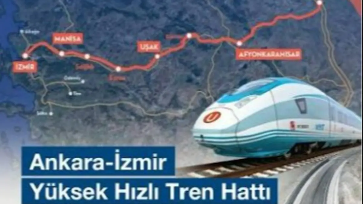 Ankara İzmir Hızlı Tren Ne Zaman Açılacak? 3,5 Saate Düşecek... Hangi İllerde Durak Olacak?