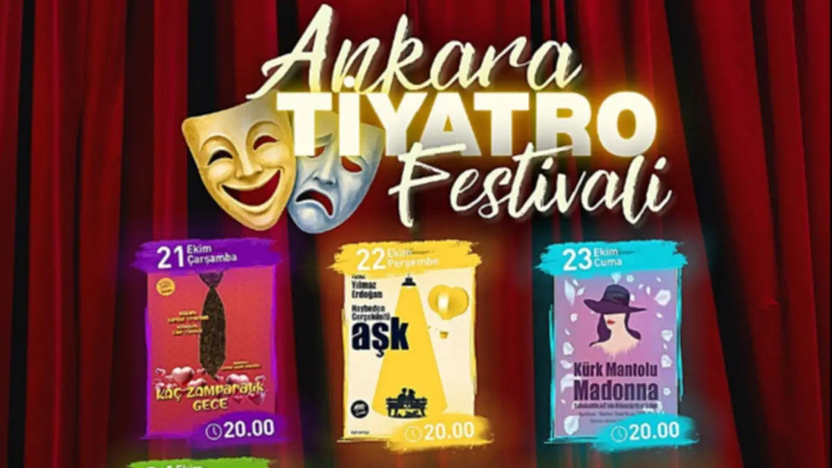 Ankara Tiyatro Festivali Başlıyor: Altınpark'ta Sahnelenecek Oyunlar Belli Oldu