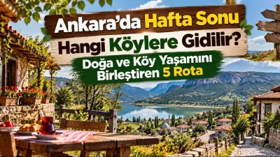 Ankara’da Hafta Sonu Hangi Köylere Gidilir? Doğa ve Köy Yaşamını Birleştiren 5 Rota
