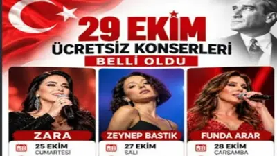 Ankara’da üç gün, üç konser var! Zara, Zeynep Bastık ve Funda Arar... Şentepe konseri saat kaçta, nerede?