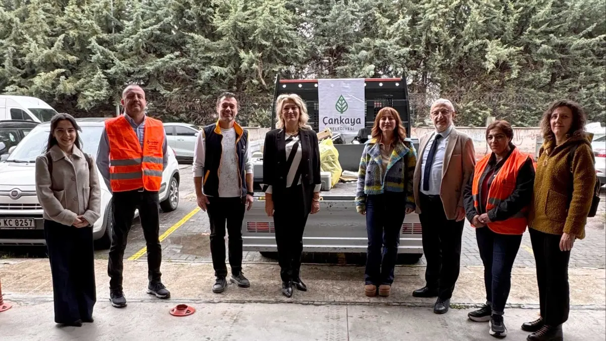 Çankaya'da Dünya Elektronik Atık Günü'nde Anlamlı İş Birliği: E-Atıklar Doğaya Karışmıyor