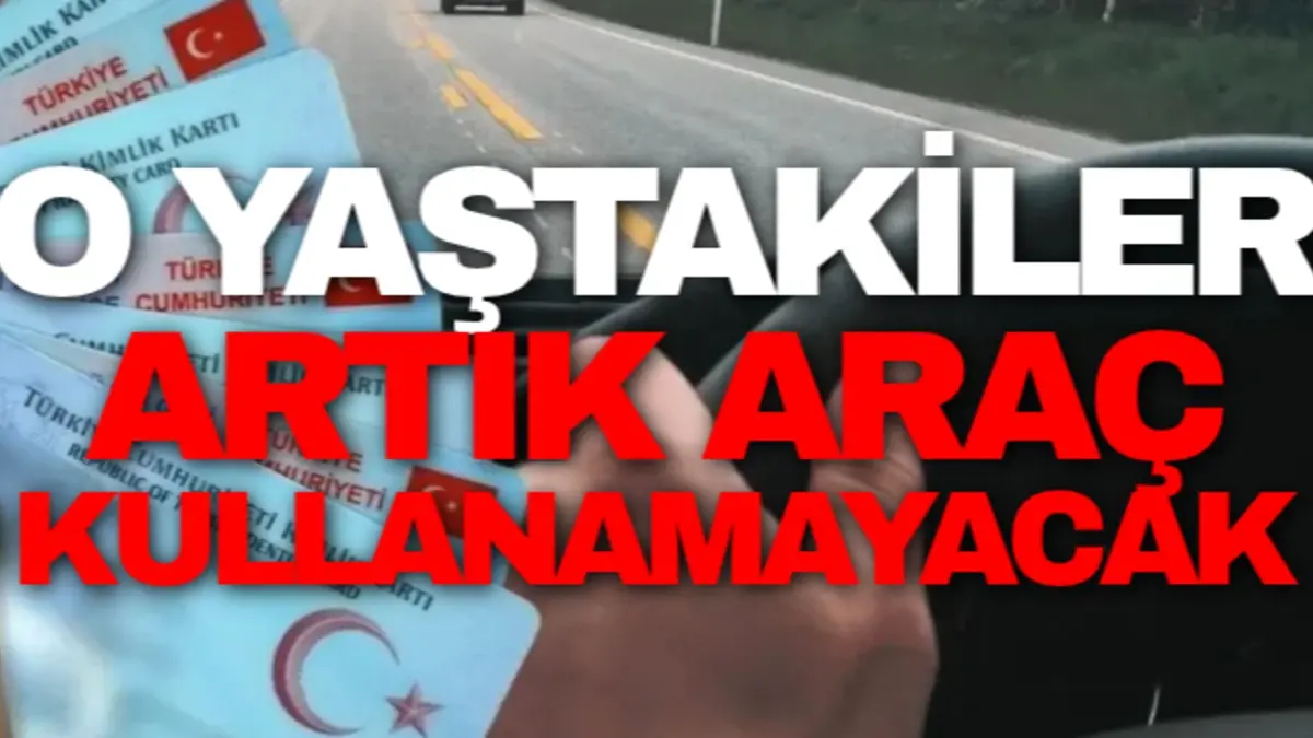 Ehliyeti Olan Milyonları İlgilendiriyor: Araç Kullanma Yaşına Sınır Geliyor