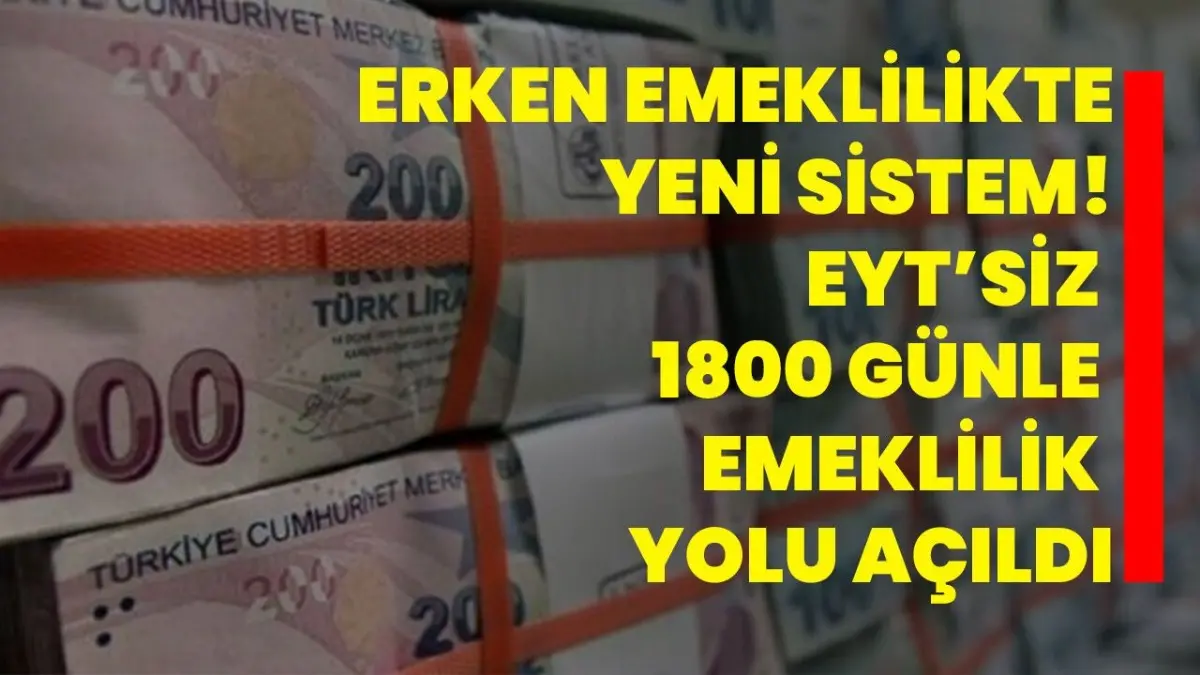 Emeklilik İçin Yıllarca Beklemeniz Gerekmeyebilir: SGK'da 1800 Gün Detayı