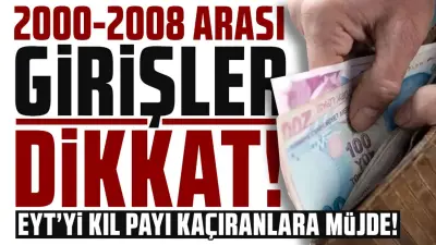EYT'yi Kaçıranlara SGK'dan 4 Emeklilik Seçeneği: Şartlar Açıklandı