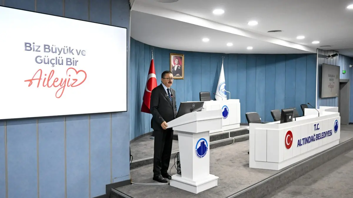 Veysel Tiryaki Çalışanlarla Bir Araya Geldi: Altındağ... Ekip Ruhu Vurgusu!