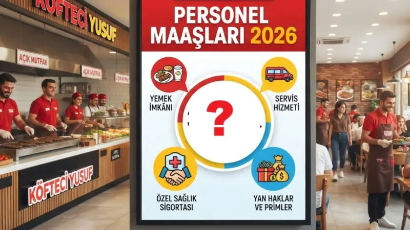 Köfteci Yusuf'ta Maaş 40 Bin TL Oldu 2026! Bayram Primi, Erzak Yardımı ve Sağlık Sigortası Dikkat Çekti