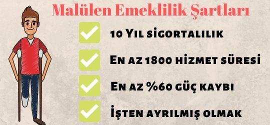 Kimler malulen emekli olabilir? İşte SGK’nın En Çok Malulen Emekli Ettiği Hastalıklar!